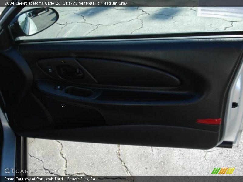 Galaxy Silver Metallic / Medium Gray 2004 Chevrolet Monte Carlo LS