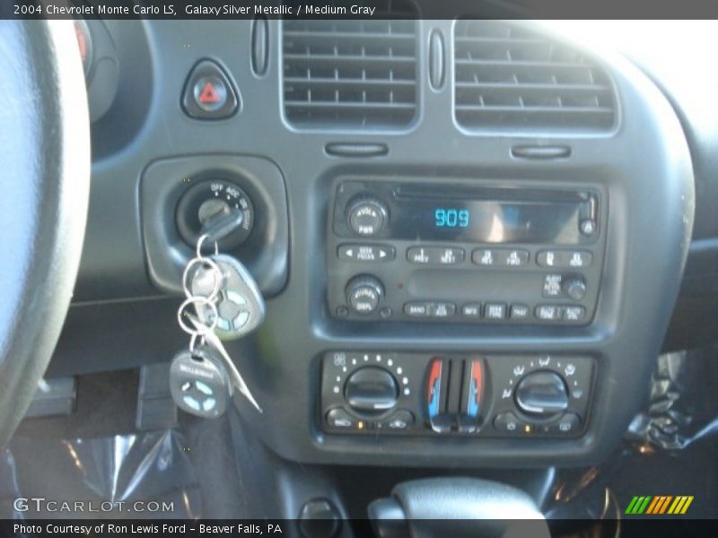 Galaxy Silver Metallic / Medium Gray 2004 Chevrolet Monte Carlo LS