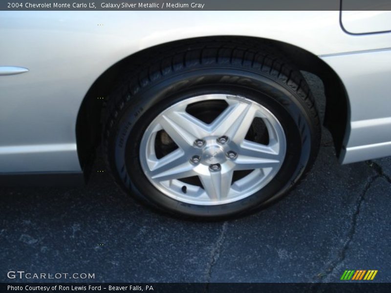 Galaxy Silver Metallic / Medium Gray 2004 Chevrolet Monte Carlo LS