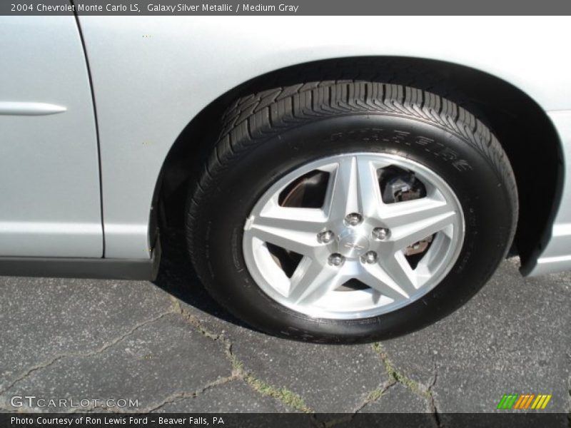 Galaxy Silver Metallic / Medium Gray 2004 Chevrolet Monte Carlo LS