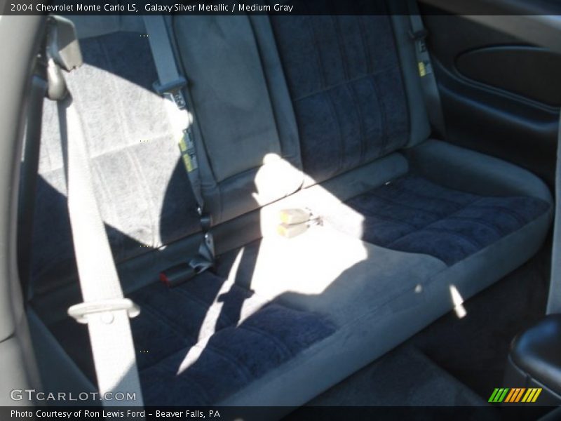 Galaxy Silver Metallic / Medium Gray 2004 Chevrolet Monte Carlo LS