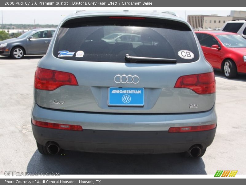 Daytona Grey Pearl Effect / Cardamom Beige 2008 Audi Q7 3.6 Premium quattro