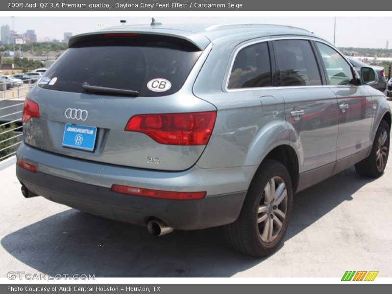 Daytona Grey Pearl Effect / Cardamom Beige 2008 Audi Q7 3.6 Premium quattro