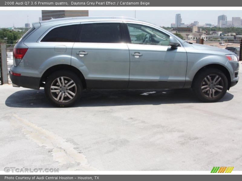 Daytona Grey Pearl Effect / Cardamom Beige 2008 Audi Q7 3.6 Premium quattro