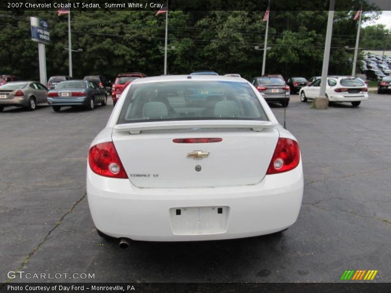 Summit White / Gray 2007 Chevrolet Cobalt LT Sedan
