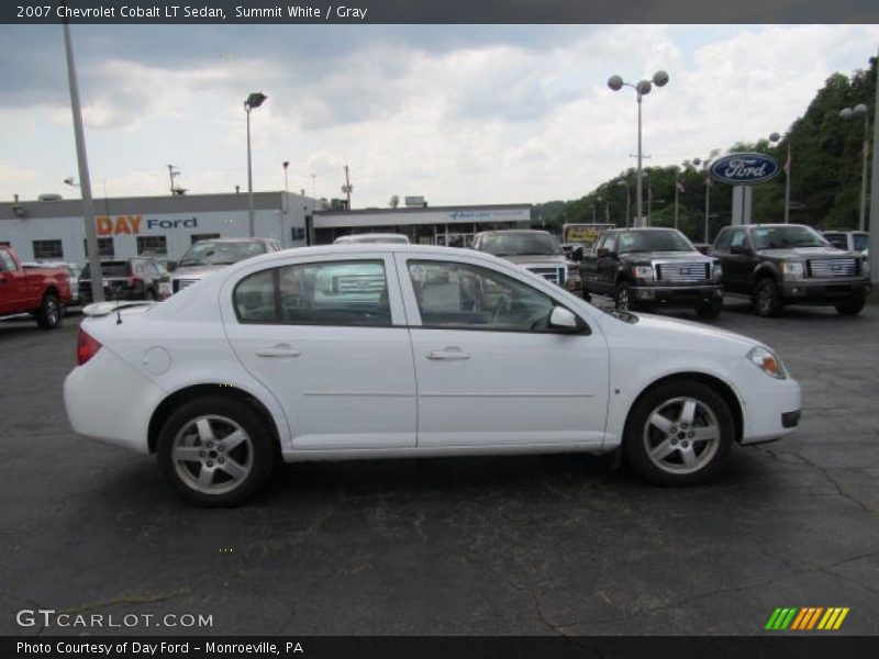 Summit White / Gray 2007 Chevrolet Cobalt LT Sedan