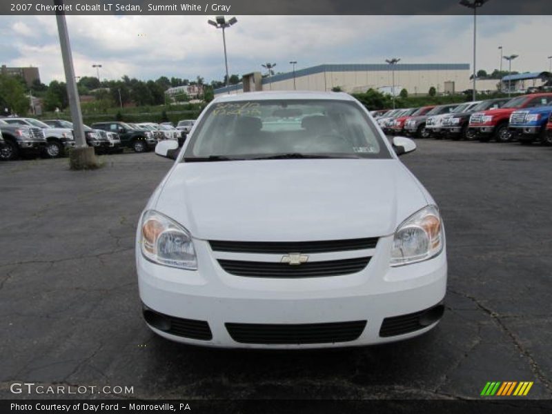 Summit White / Gray 2007 Chevrolet Cobalt LT Sedan