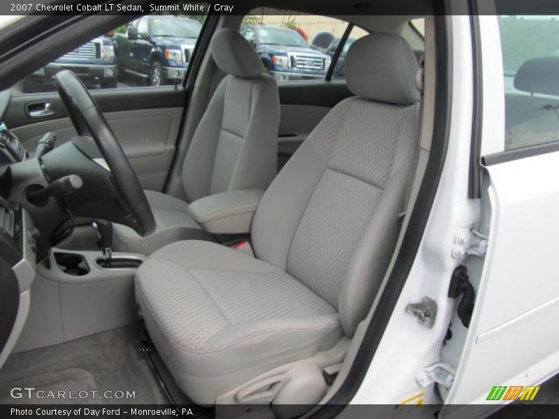 Summit White / Gray 2007 Chevrolet Cobalt LT Sedan