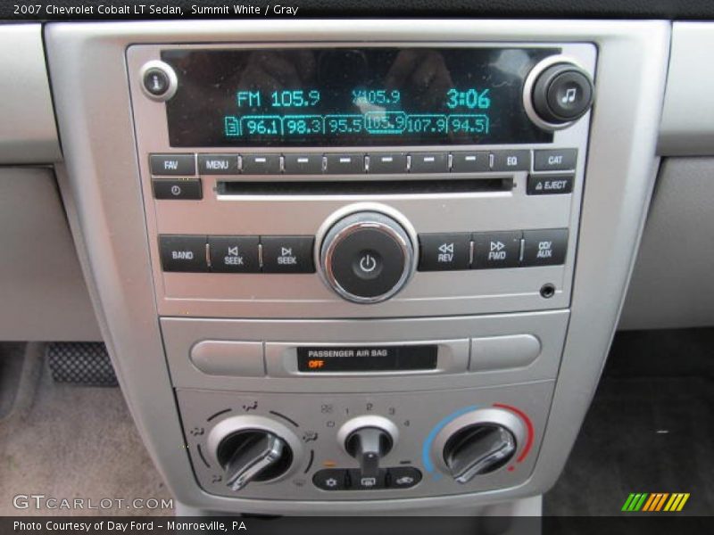 Summit White / Gray 2007 Chevrolet Cobalt LT Sedan