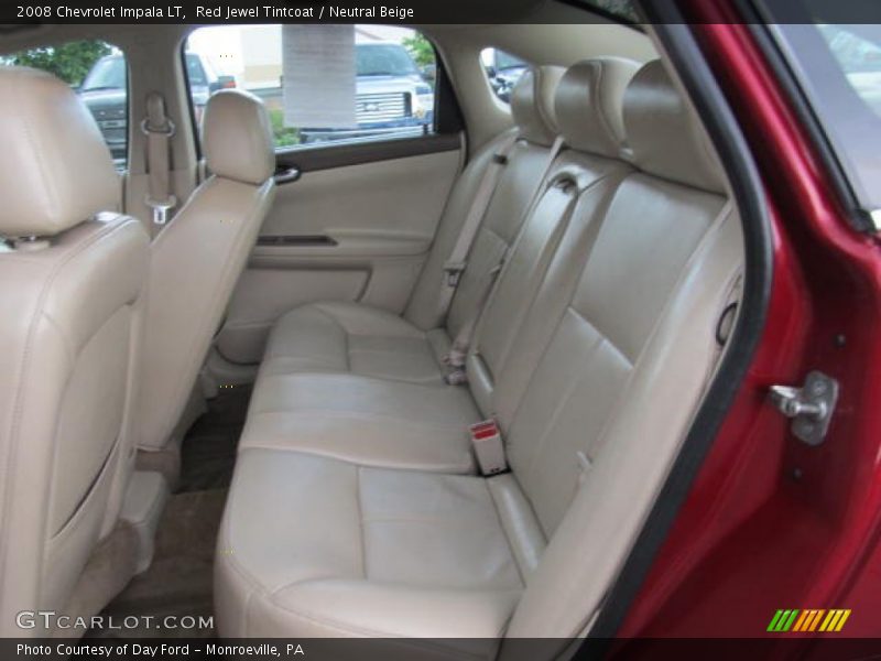 Red Jewel Tintcoat / Neutral Beige 2008 Chevrolet Impala LT