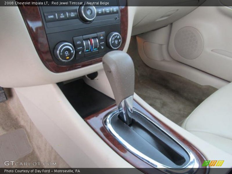 Red Jewel Tintcoat / Neutral Beige 2008 Chevrolet Impala LT