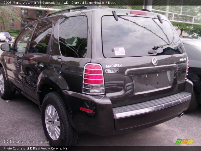 Charcoal Beige Metallic / Black 2005 Mercury Mariner V6 Convenience 4WD