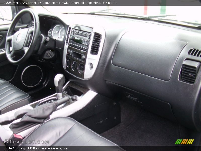 Charcoal Beige Metallic / Black 2005 Mercury Mariner V6 Convenience 4WD