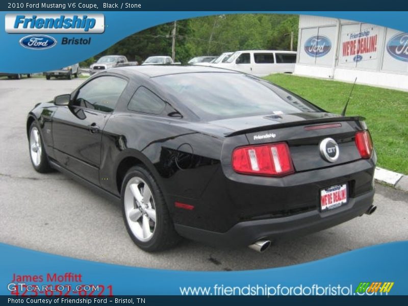 Black / Stone 2010 Ford Mustang V6 Coupe