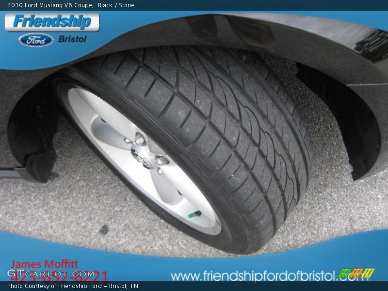 Black / Stone 2010 Ford Mustang V6 Coupe