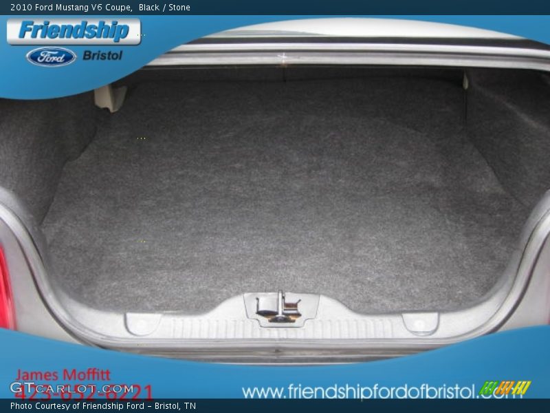 Black / Stone 2010 Ford Mustang V6 Coupe