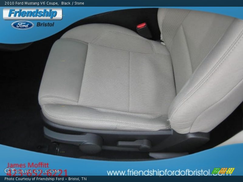 Black / Stone 2010 Ford Mustang V6 Coupe