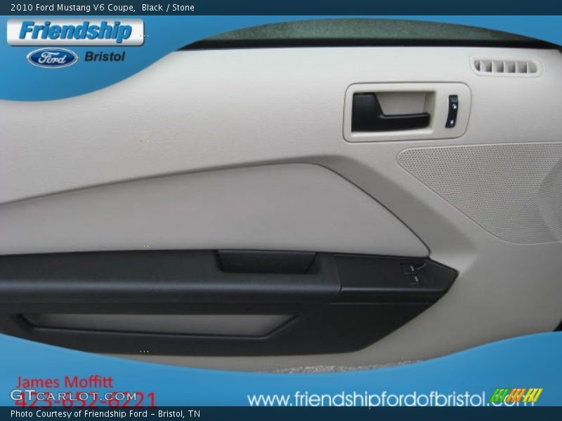 Black / Stone 2010 Ford Mustang V6 Coupe