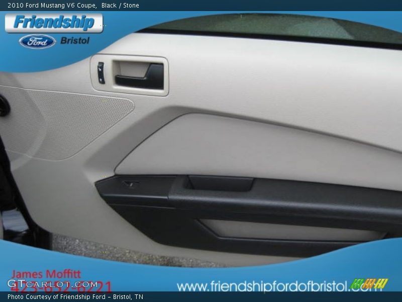 Black / Stone 2010 Ford Mustang V6 Coupe