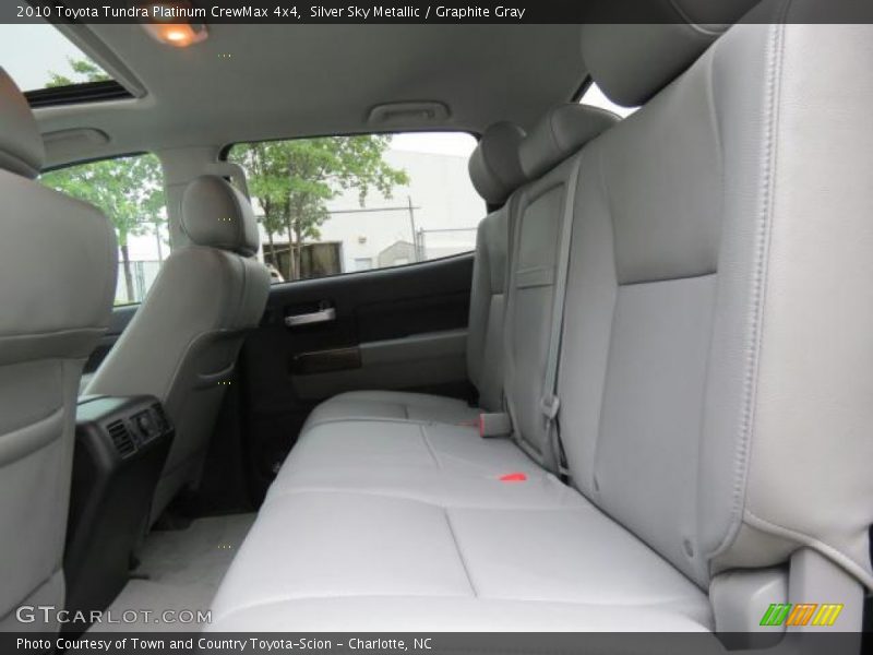 Silver Sky Metallic / Graphite Gray 2010 Toyota Tundra Platinum CrewMax 4x4
