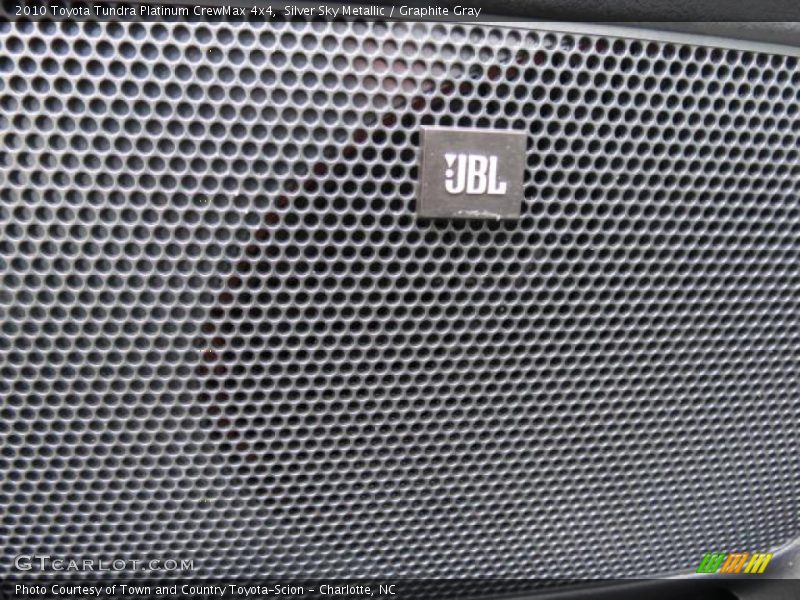 Silver Sky Metallic / Graphite Gray 2010 Toyota Tundra Platinum CrewMax 4x4