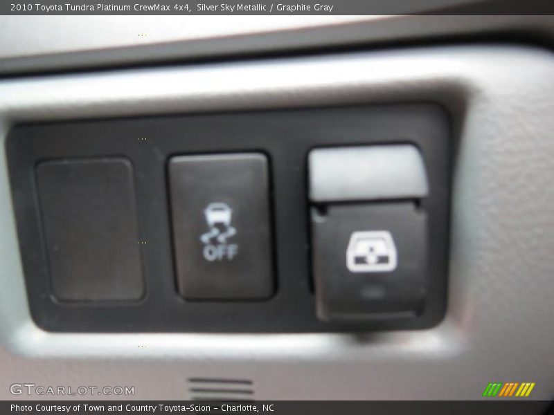 Silver Sky Metallic / Graphite Gray 2010 Toyota Tundra Platinum CrewMax 4x4