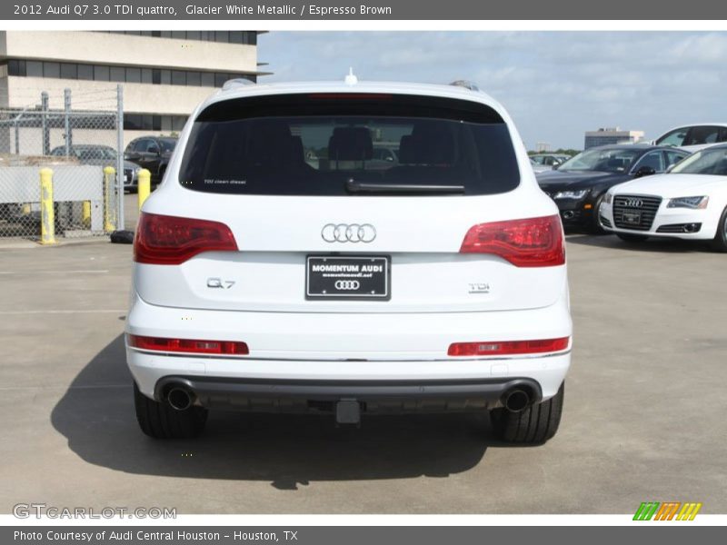 Glacier White Metallic / Espresso Brown 2012 Audi Q7 3.0 TDI quattro