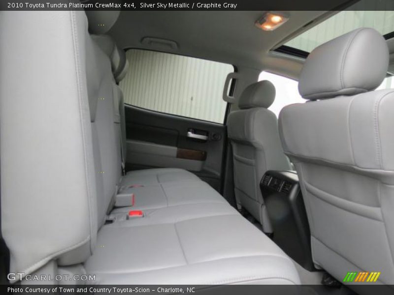 Silver Sky Metallic / Graphite Gray 2010 Toyota Tundra Platinum CrewMax 4x4