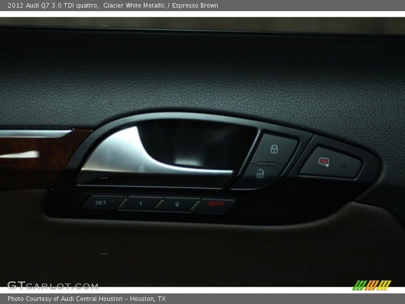 Glacier White Metallic / Espresso Brown 2012 Audi Q7 3.0 TDI quattro