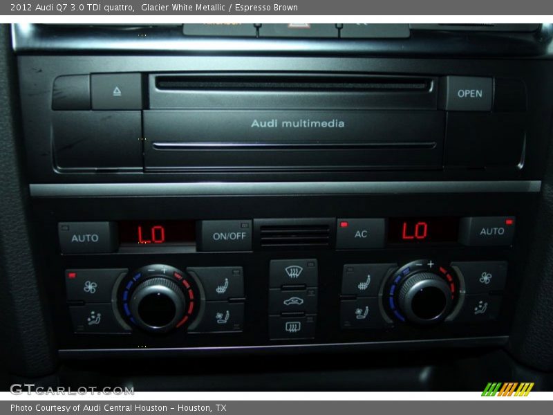 Glacier White Metallic / Espresso Brown 2012 Audi Q7 3.0 TDI quattro