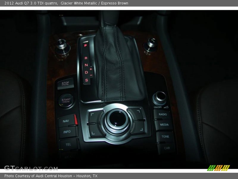 Glacier White Metallic / Espresso Brown 2012 Audi Q7 3.0 TDI quattro