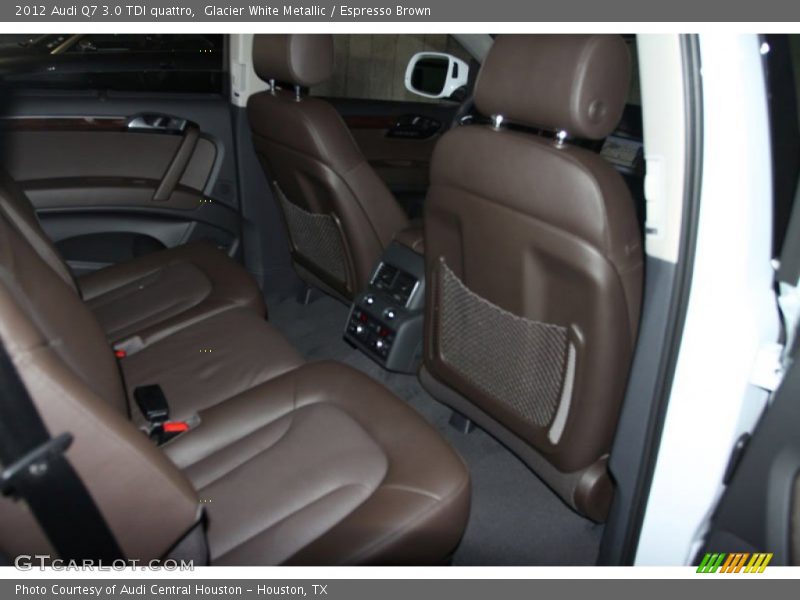 Glacier White Metallic / Espresso Brown 2012 Audi Q7 3.0 TDI quattro