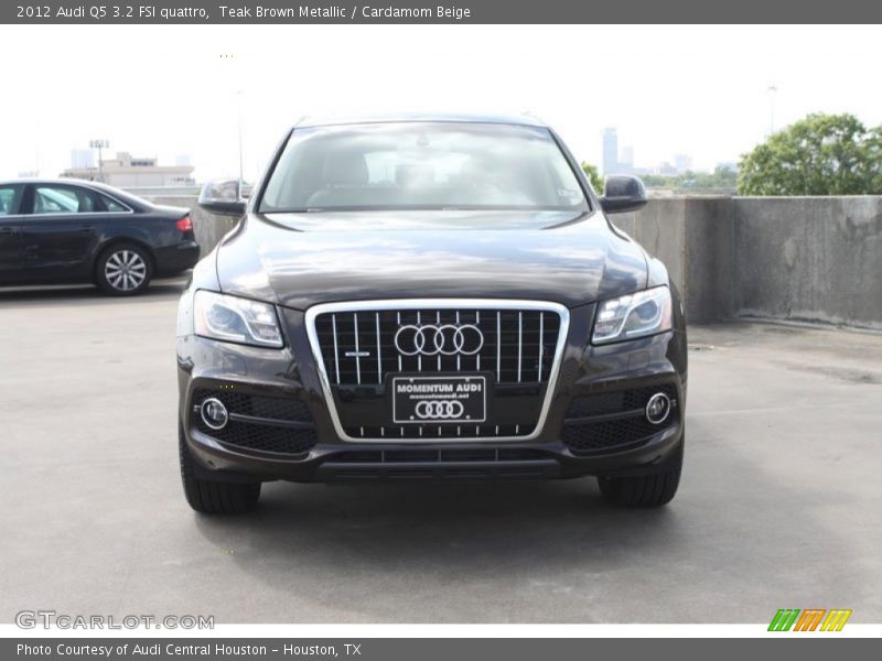 Teak Brown Metallic / Cardamom Beige 2012 Audi Q5 3.2 FSI quattro