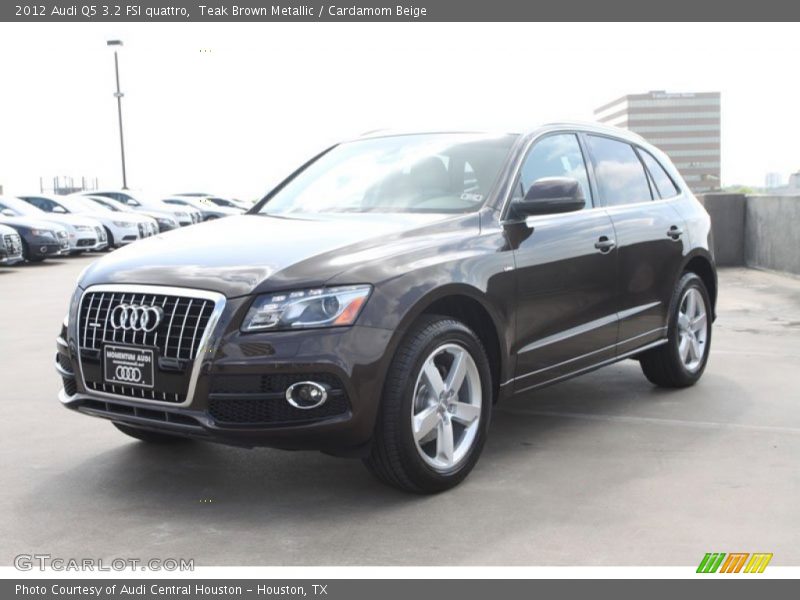 Teak Brown Metallic / Cardamom Beige 2012 Audi Q5 3.2 FSI quattro