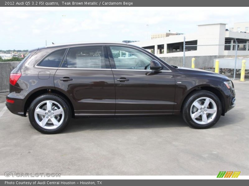 Teak Brown Metallic / Cardamom Beige 2012 Audi Q5 3.2 FSI quattro