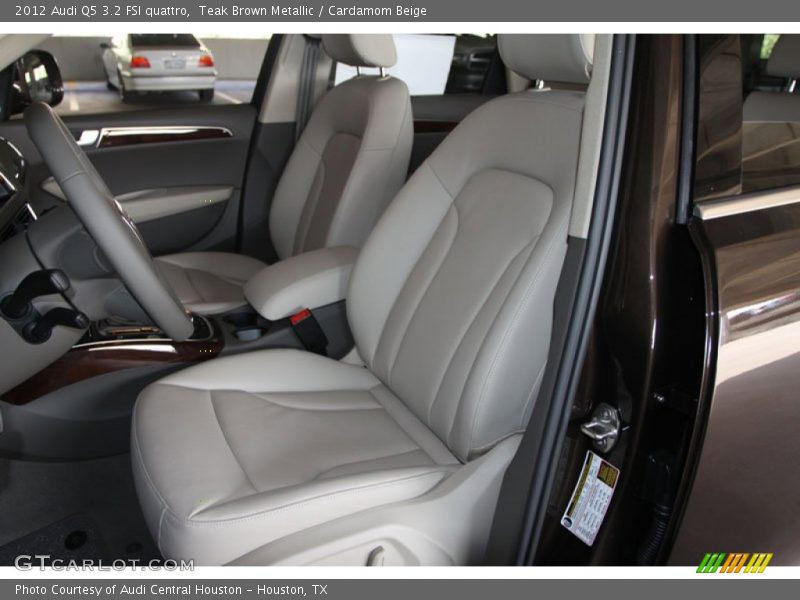 Teak Brown Metallic / Cardamom Beige 2012 Audi Q5 3.2 FSI quattro