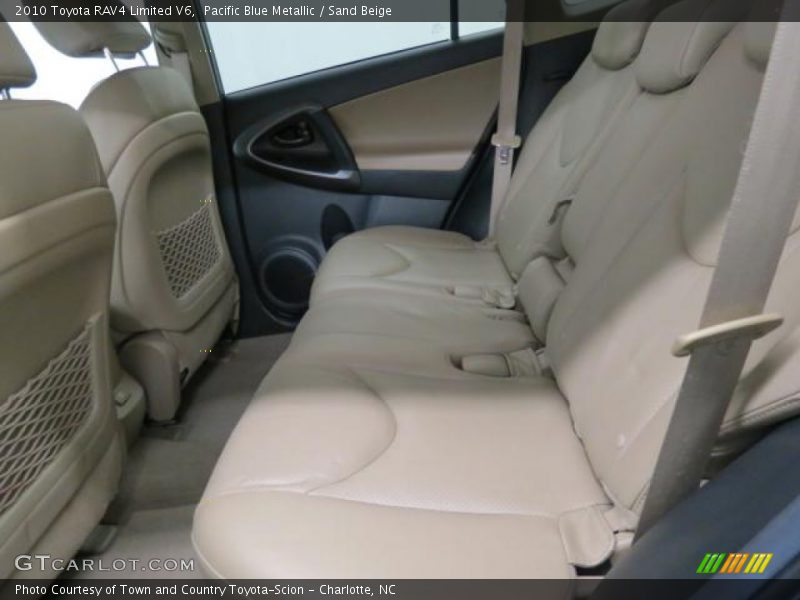 Pacific Blue Metallic / Sand Beige 2010 Toyota RAV4 Limited V6