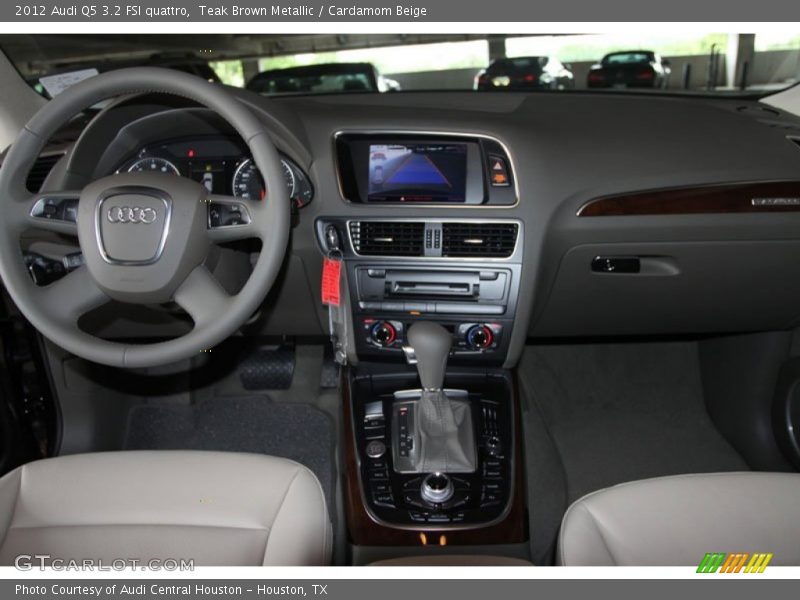 Teak Brown Metallic / Cardamom Beige 2012 Audi Q5 3.2 FSI quattro