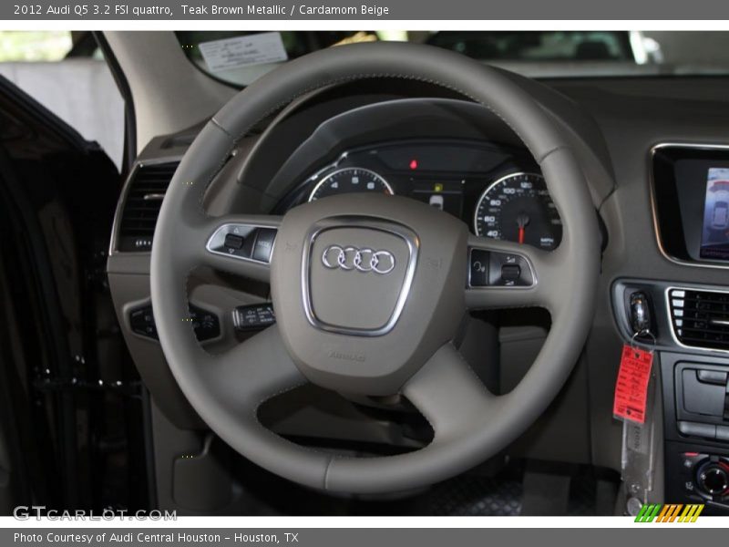 Teak Brown Metallic / Cardamom Beige 2012 Audi Q5 3.2 FSI quattro