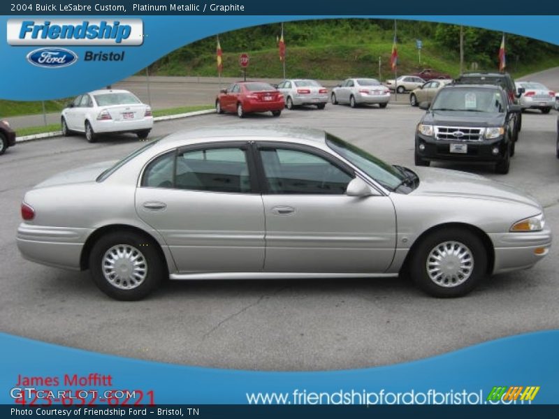 Platinum Metallic / Graphite 2004 Buick LeSabre Custom