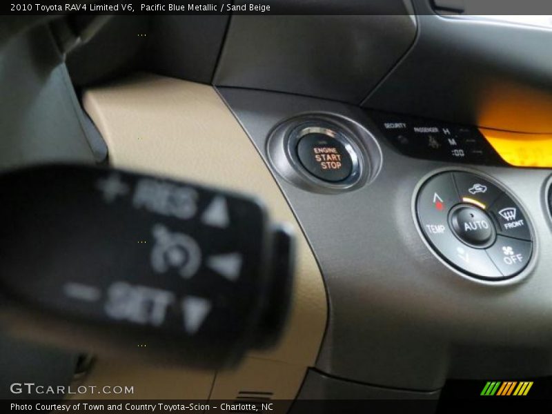 Pacific Blue Metallic / Sand Beige 2010 Toyota RAV4 Limited V6