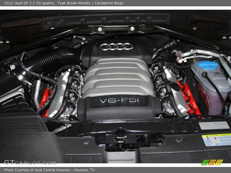 Teak Brown Metallic / Cardamom Beige 2012 Audi Q5 3.2 FSI quattro