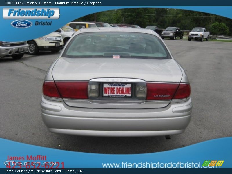 Platinum Metallic / Graphite 2004 Buick LeSabre Custom