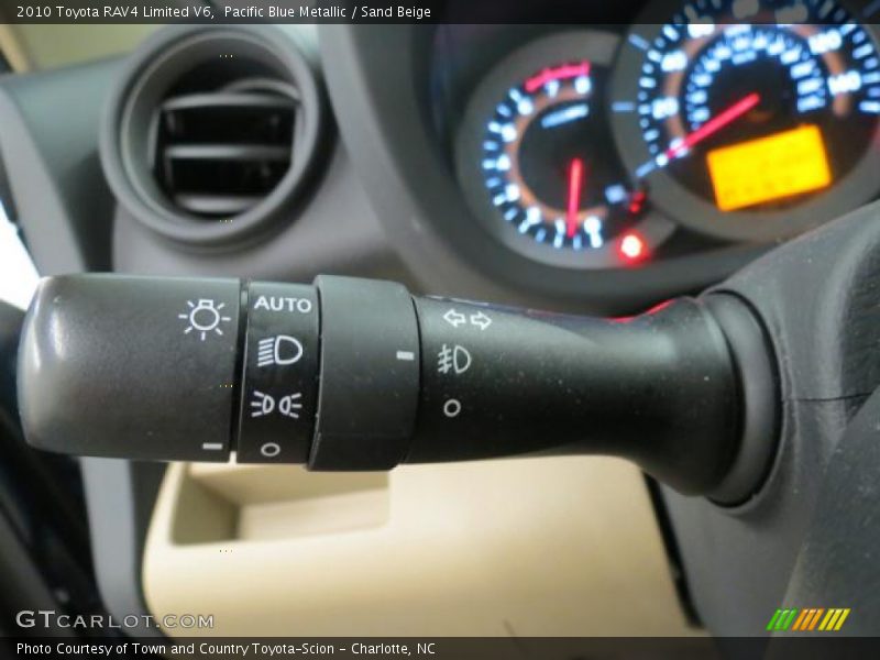 Pacific Blue Metallic / Sand Beige 2010 Toyota RAV4 Limited V6