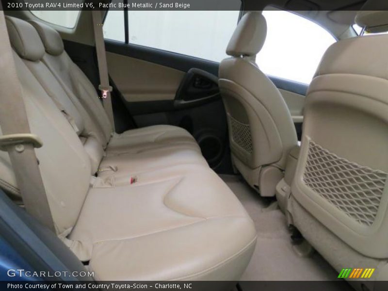 Pacific Blue Metallic / Sand Beige 2010 Toyota RAV4 Limited V6