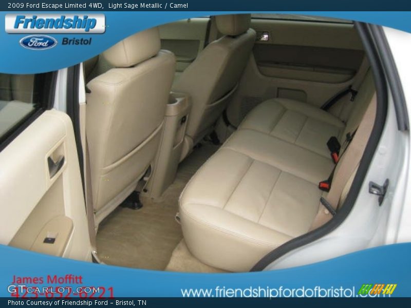 Light Sage Metallic / Camel 2009 Ford Escape Limited 4WD