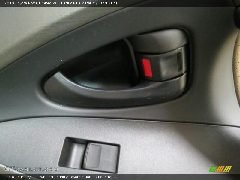 Pacific Blue Metallic / Sand Beige 2010 Toyota RAV4 Limited V6