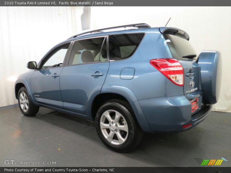Pacific Blue Metallic / Sand Beige 2010 Toyota RAV4 Limited V6