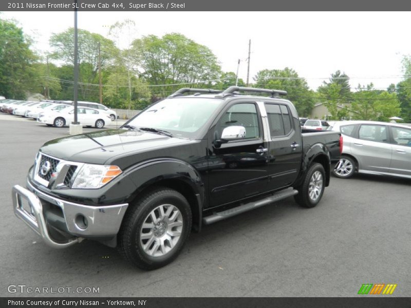 Super Black / Steel 2011 Nissan Frontier SL Crew Cab 4x4