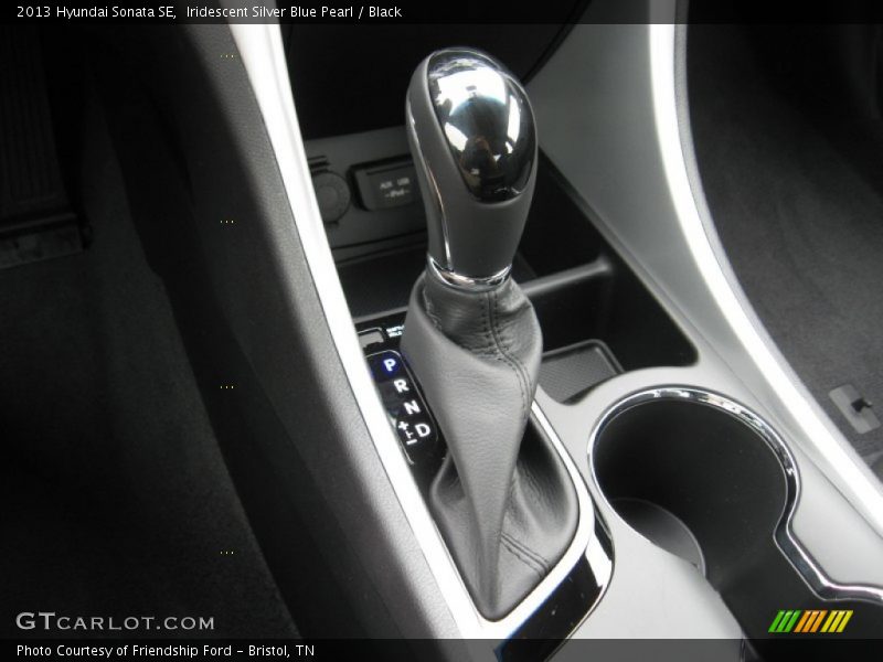 Iridescent Silver Blue Pearl / Black 2013 Hyundai Sonata SE